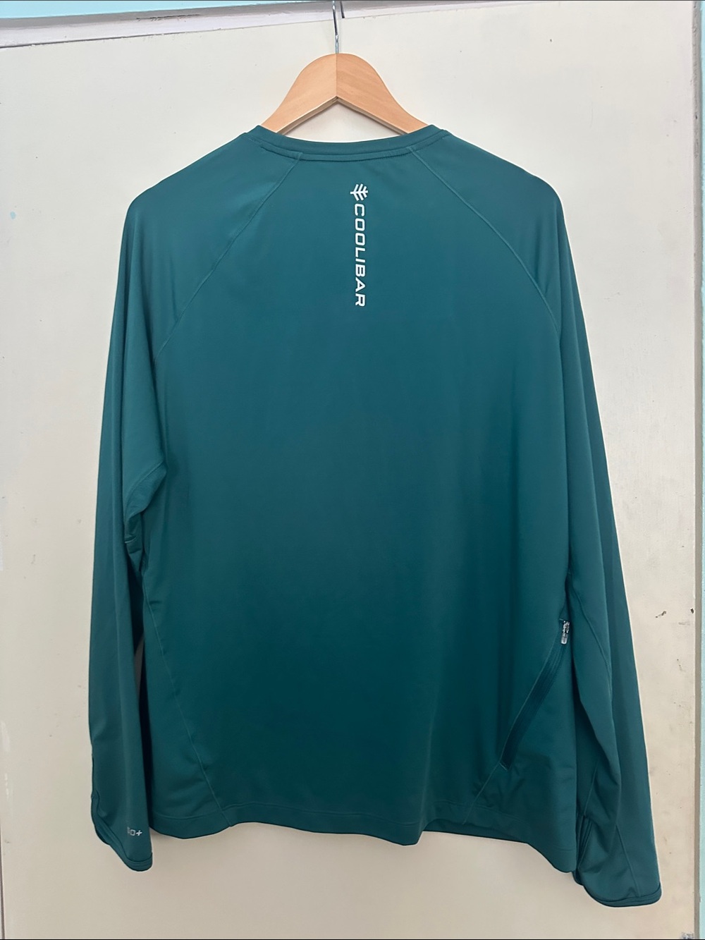 Coolibar Women's Teal Long-Sleeve UPF Sun Shirt - Picture 3 of 5
